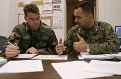 Marine&Armystudents