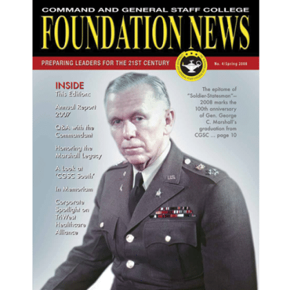 Foundation News, No. 4, Winter 2008, cover image