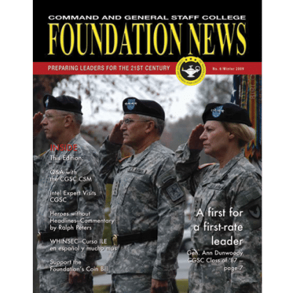 Foundation News, No. 6, Winter 2009