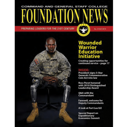 Foundation News, No. 9, Fall 2010, cover image