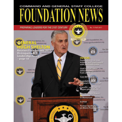 Foundation News, No. 11, Fall 2011, cover image