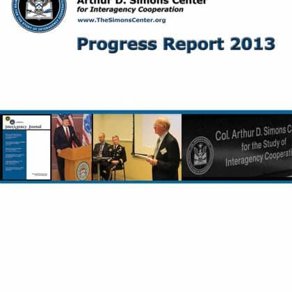 SimonsCenter ProgressRpt cover