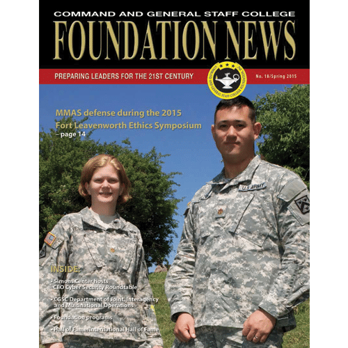 Foundation News, No. 18, Spring 2015, cover image