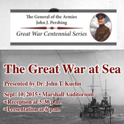 Next Pershing Series lecture set for Sept. 10