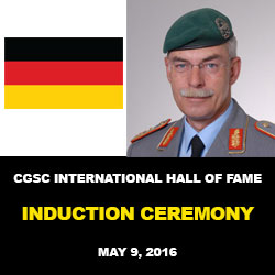 German Army leader inducted into International Hall of Fame
