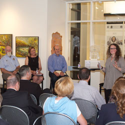 Box Gallery hosts poetry reading as part of Art of War Initiative