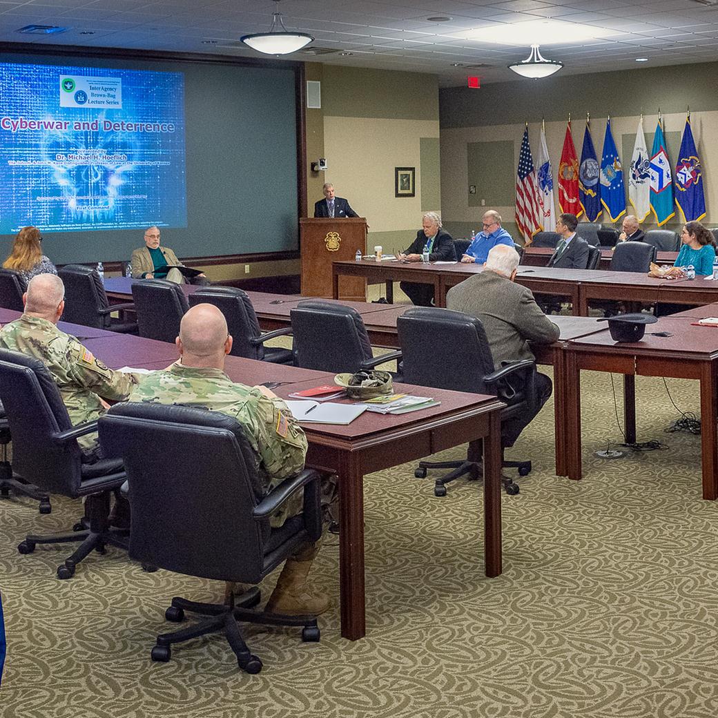 Cyberwar, deterrence, and “unpeace” subject of IA Brown-Bag Lecture