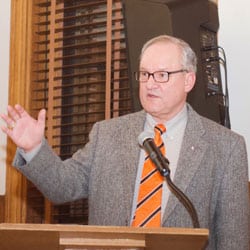 PL-18-250px Feature image for Pershing Lecture #18 - photo of lecturer Dr. Dean Nowowiejski, the Ike Skelton Distinguished Chair for the Art of War at the U.S. Army Command and General Staff College (CGSC).