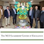 Image of CGSC's Interagency faculty members in a group photo at the U.S. Army Sergeants Major Academy