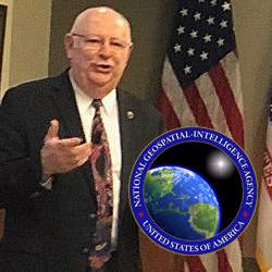 Senior Geospatial Intelligence Officer speaks at latest brown-bag lecture