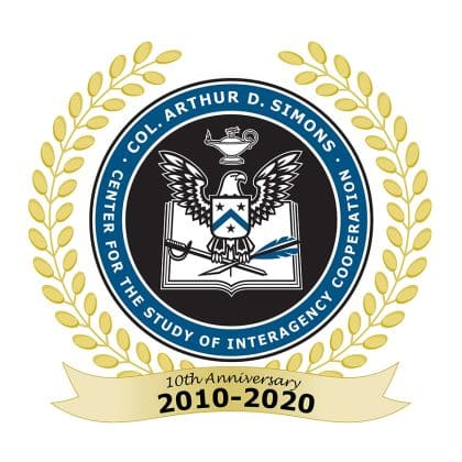 Simons Center 10th Anniversary logo