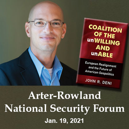 Arter-Rowland National Security Forum features presentation on NATO