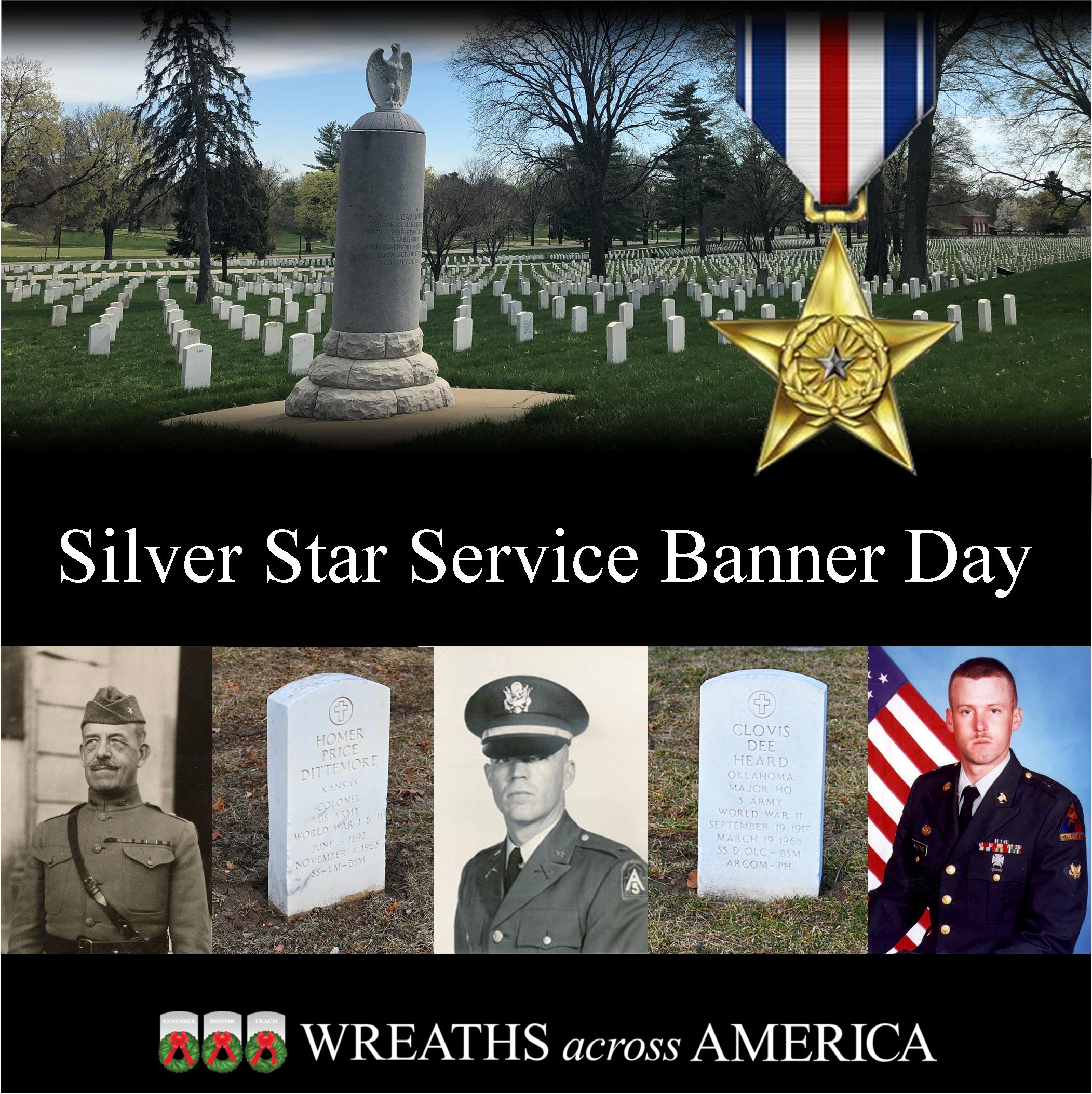 Silver Star Service Banner Day 2021