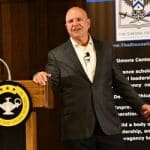SCDLS-250px Image of retired Lieutenant General H.R. McMaster who served as the 26th assistant to the President for National Security Affairs taken as he was delivering his remarks at the CGSC Foundation's Simons Center Distinguished Lecture Series event on Sept. 7, 2021, at the Carriage Club in Kansas City, Mo.