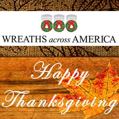 Wreaths Across America – Together, we can honor them on Thanksgiving and every day