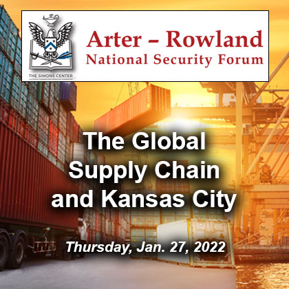 Global Supply Chain issues subject of recent Arter-Rowland National Security Forum