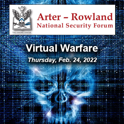 Arter-Rowland National Security Forum features presentation on virtual warfare