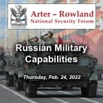 ARNSF-7-Russian-Mil-420px composite image with ARNSF logo and text over a Russian military vehicle