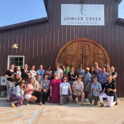 Women and Leadership social hosted at Jowler Creek Vineyard & Winery