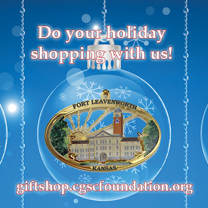 Do your holiday shopping for CGSC memorabilia in the online Gift Shop