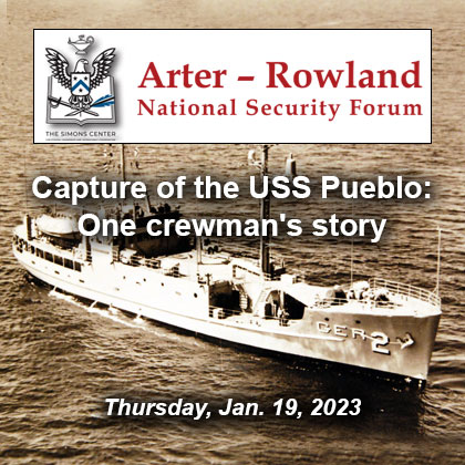Capture of the USS Pueblo and survivor story topic of latest ARNSF