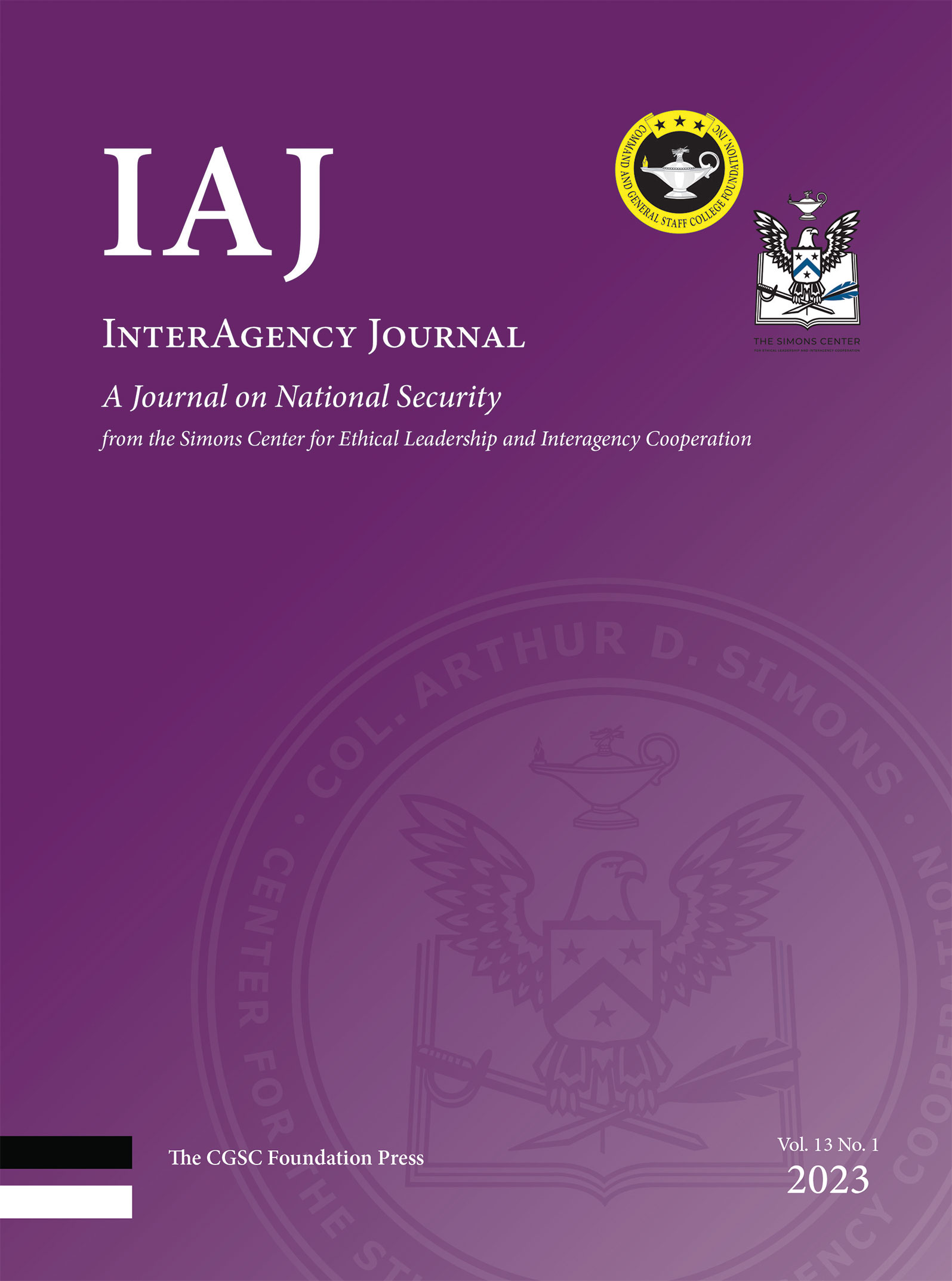 IAJ 13-1 cover image