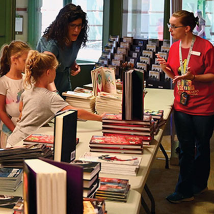 CGSC Foundation supports library open house for Soldiers, families