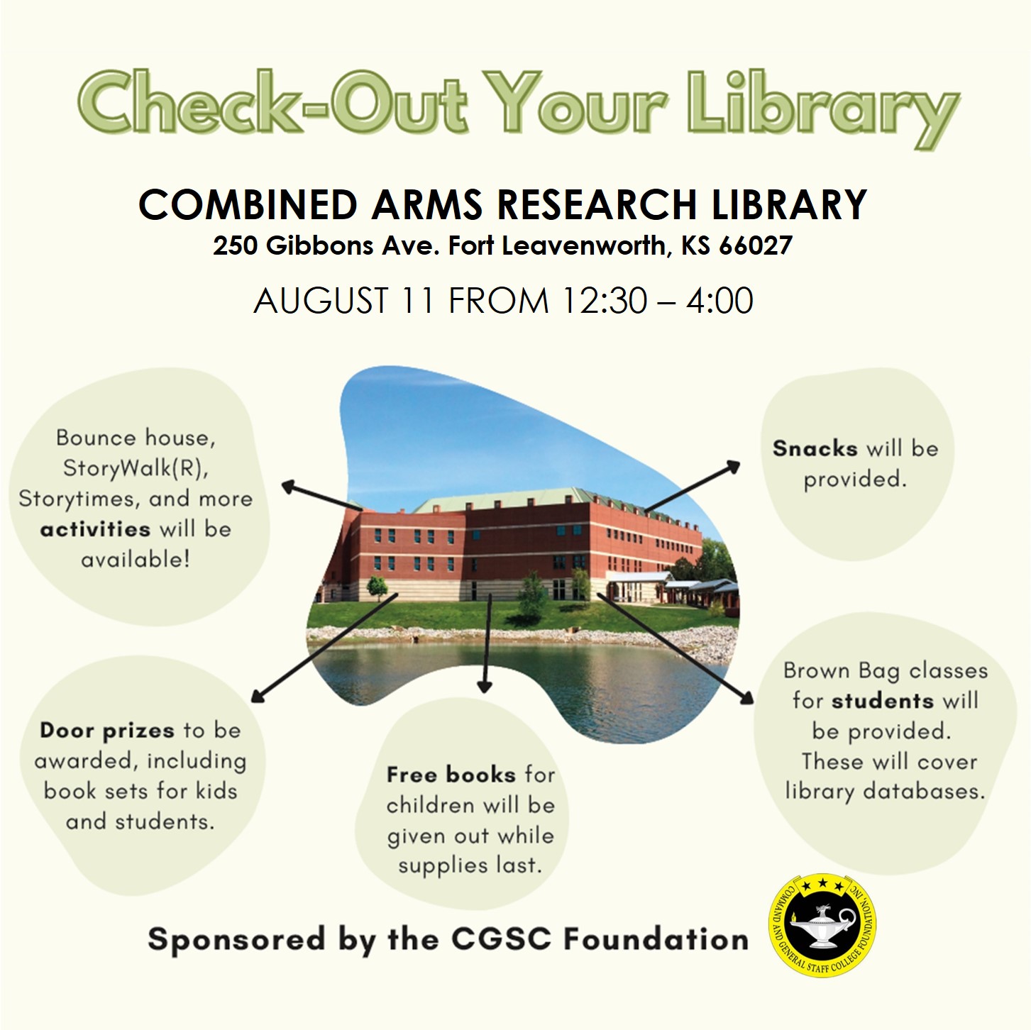 Check Out Your Library – Aug. 11