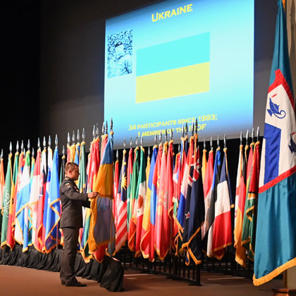 CGSOC Class of 2024 Opens with International Flag Ceremony