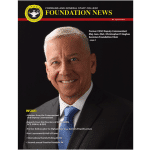 Cover of the 33rd edition of the Foundation News