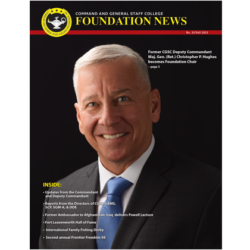 Cover of the 33rd edition of the Foundation News