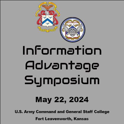 Information Advantage Symposium – May 22