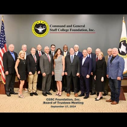 CGSCF Board of Trustees group photo