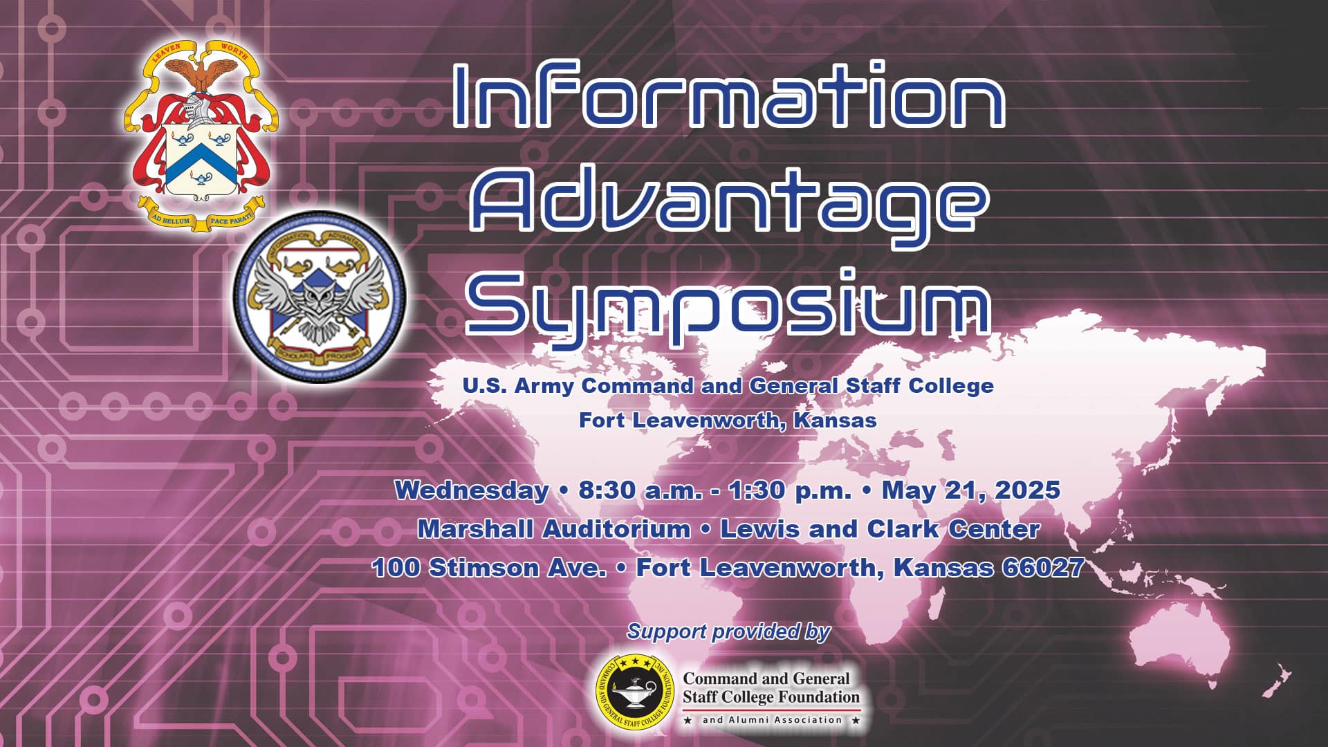 2025 Information Advantage Symposium logo