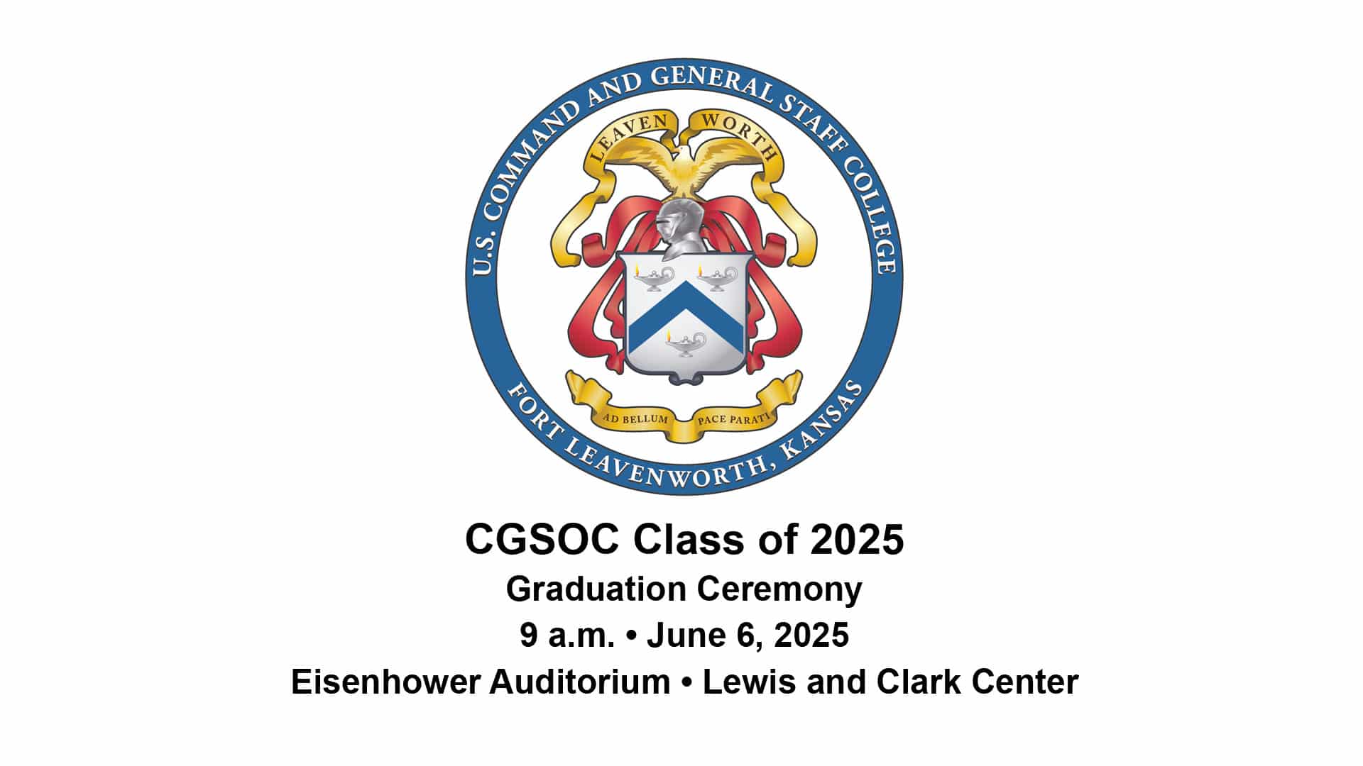 2025 CGSOC Graduation Ceremony art